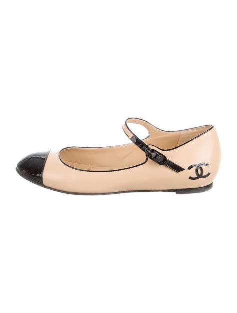 chanel mary janes|chanel ballet flats mary janes.